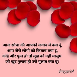 Rose Day Quotes in Hindi